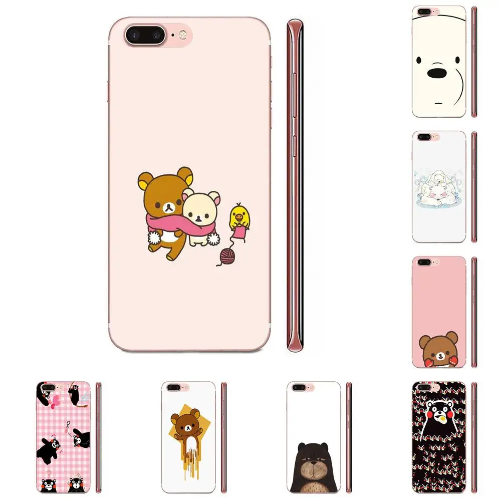 Милый Мишка для HTC Desire 530 626 628 630 816 820 830 One A9 M7 M8 M9 M10 E9 U11 U12 Life Plus Diy красочный рисунок
