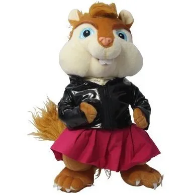 Alvin And The Chipmunks 35 см плюшевая милая игрушка хорошего качества фигурка ПЭТ чипмунки
