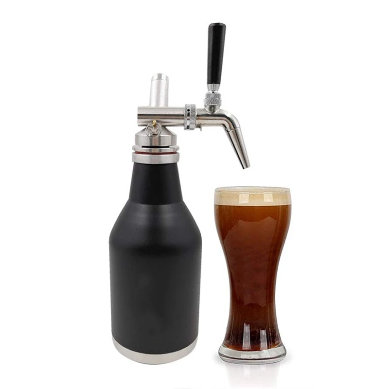 Домашний пивной кран кофейный черный азотный разливный и нитро для дома сделай