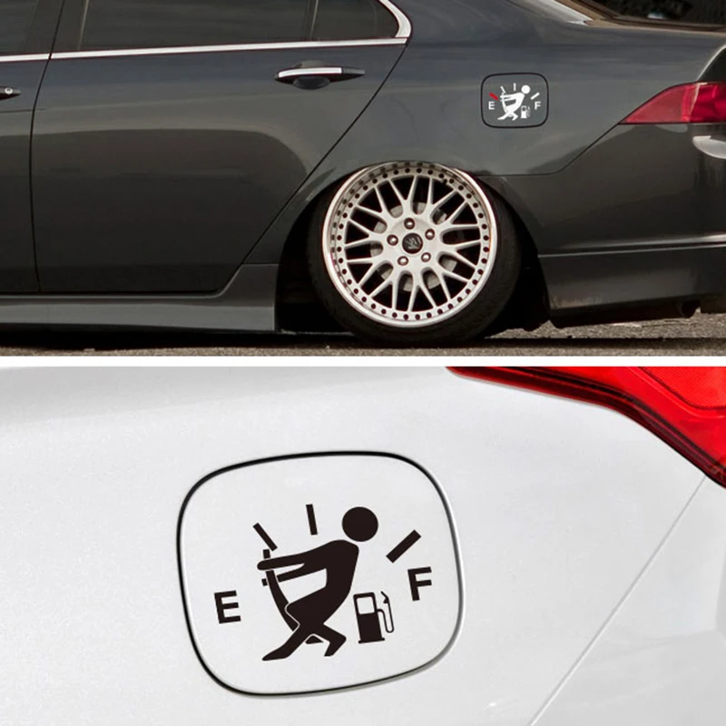 

Car Fuel Gauge Funny Car Stickers Personality And Fun Modified Fuel Tank Cap Stickers for Chevrolet Cruze Malibu TRAX Buick