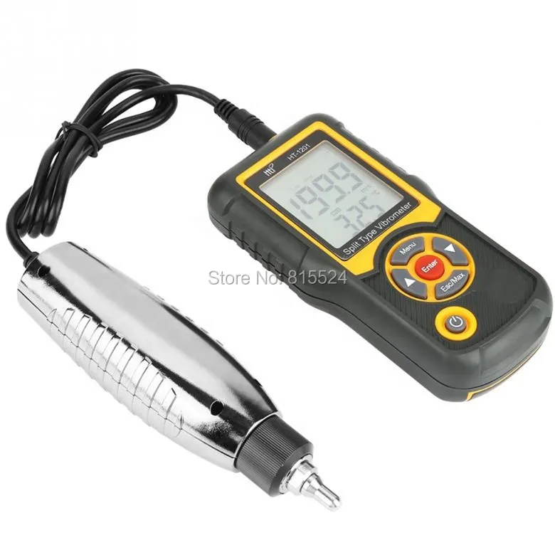 HT-1201 датчик ускорения анализатор вибрации тестер скорость для измерения