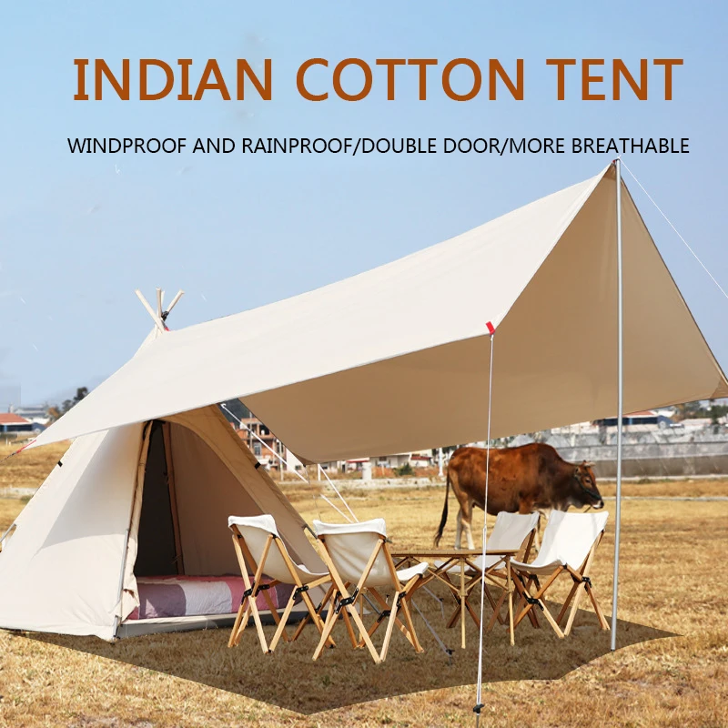 Открытый кемпинг 3 4 человек индийские пирамиды Зонт солнцезащитный тент Spire