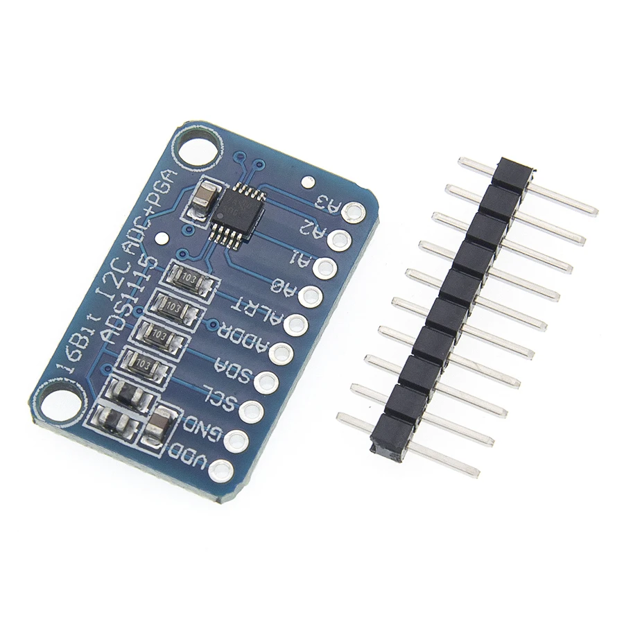 1 шт. 16 бит I2C ADS1115 модуль ADC 4 канала с усилителем Pro RPi|development board|board developmentboard module |