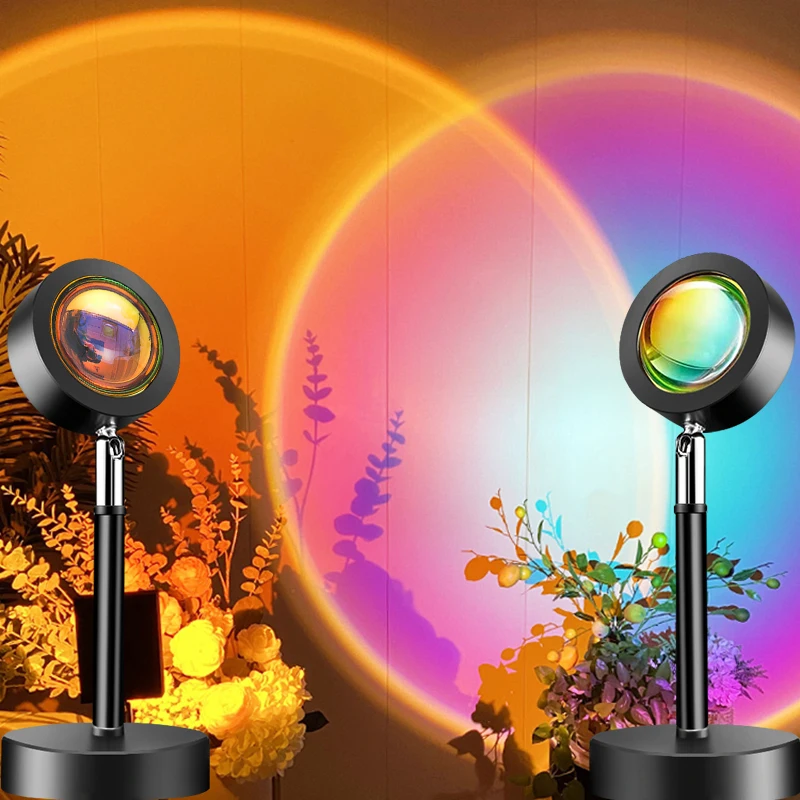 Светящаяся на солнце Напольная лампа атмосфера прикроватная светящаяся