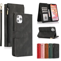wallet case for iphone 11 12 13 mini pro x xs xr max 6 6s 7 8 plus se 2020 luxury leather cards flip phone bags cover