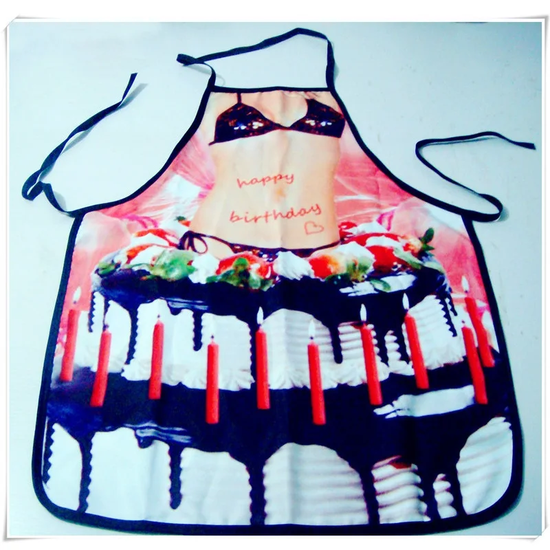 1 шт барбекю фартук из полиэстера с очаровательным принтом Кухня Пособия по