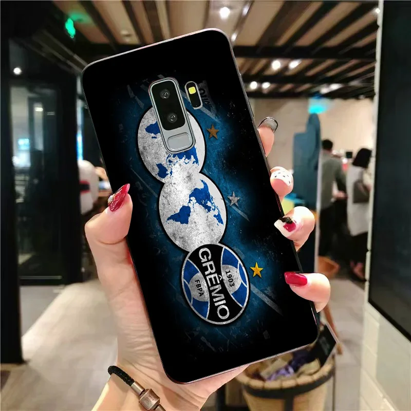 Чехол для телефона FC Gremio Samsung S6 S7 Edge S8 S9 S10E Note8 Note 9 10 A9 C10 J7 Max DIY чехол черного мягкого