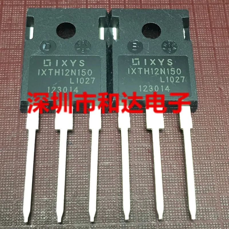 

(5 Pieces) IXTH12N150 TO-247 1500V 12A