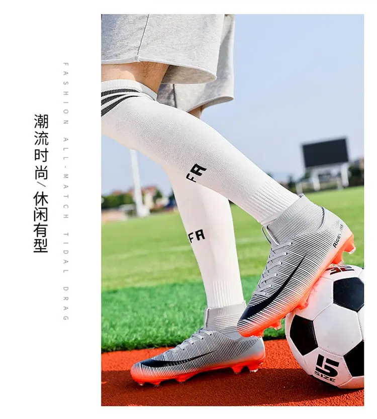Для мужчин, молодых мальчиков Elite FG NJR SHHH 12 Superfly VI 6 360 CR7 низкая Лодыжка Ronaldo Мужская Спортивная обувь taquets размер 32-44