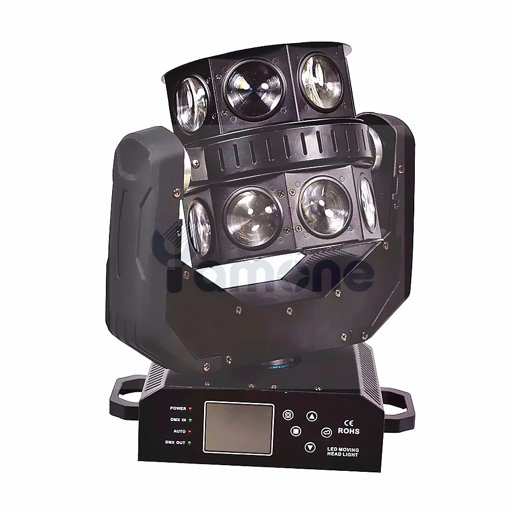 1 шт./лот двойной Летающий DMX 16 шт. x 12 Вт RGBW 4IN1 светодиодный лучевой движущийся