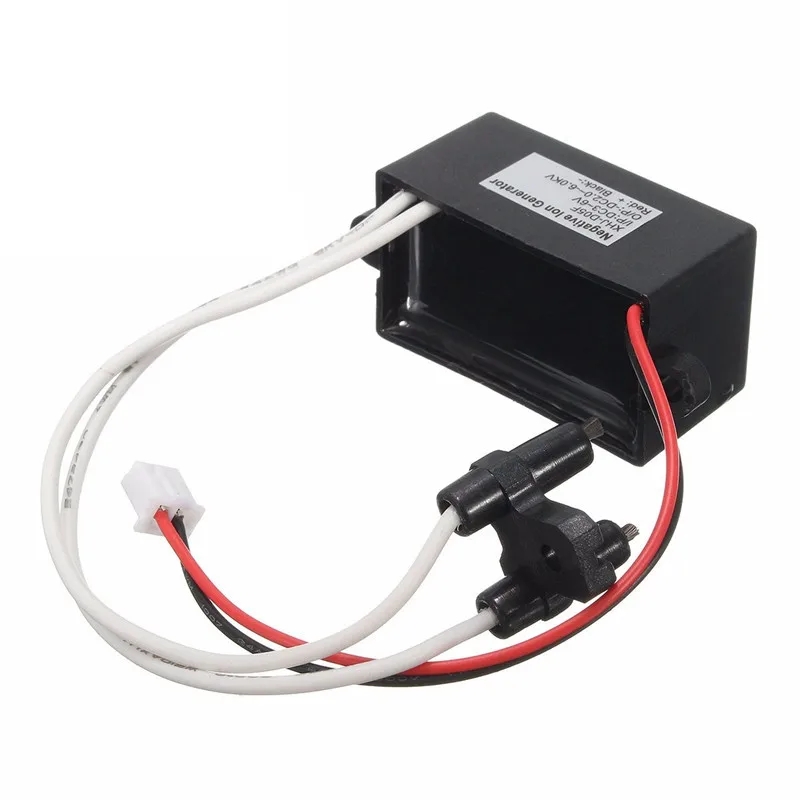 

ABS Black Air Ionizer Ioniser Airborne Negative Anion Generator High Output for Car Home Dust & Smoke Removal Air Purifier