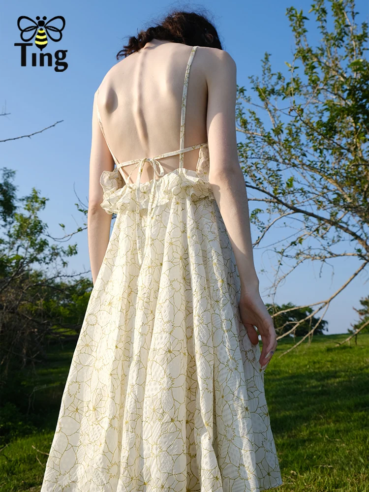 Tingfly винтажные элегантные летние дизайнерские трапециевидные вечерние до колена