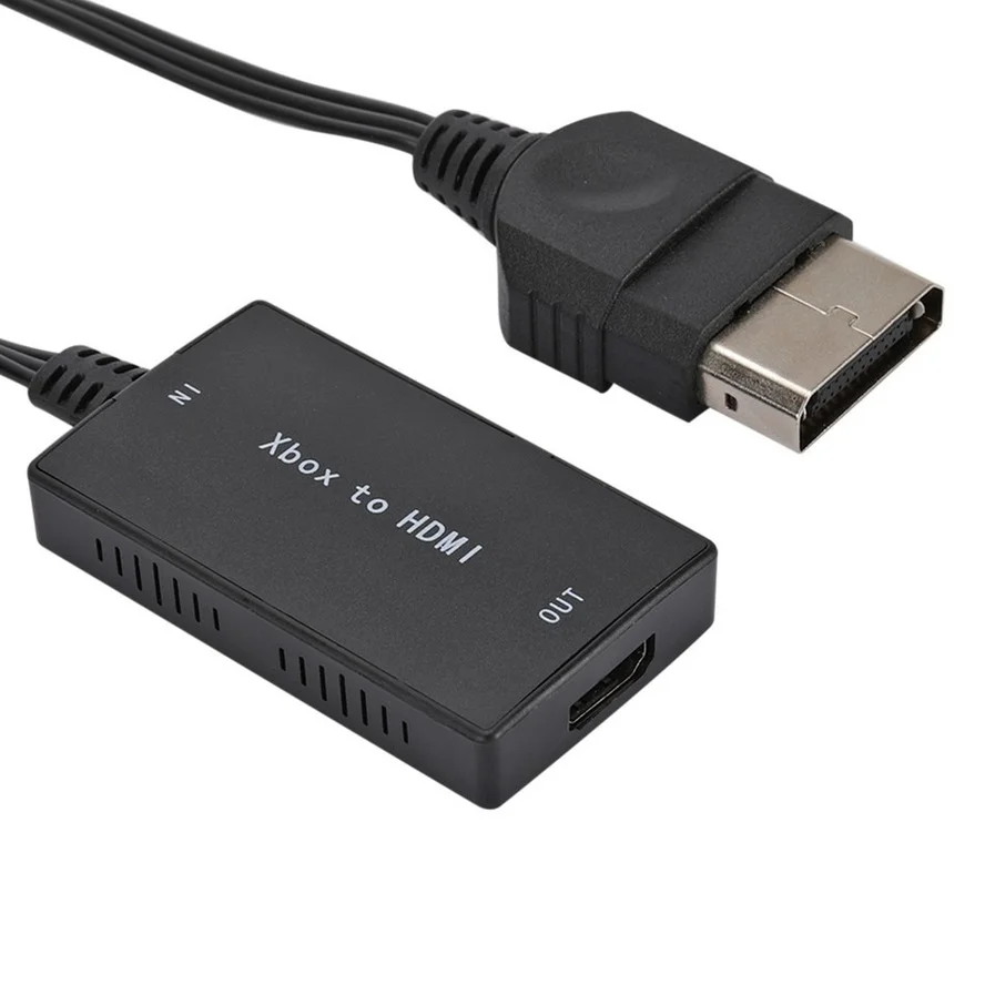 xbox to hdmi compatible adapter connect to hdtv for all classic console models support 720p 1080p original console for free global shipping