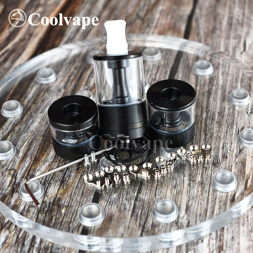 Coolvape Dvarw MTL FL стиль RTA перестраиваемый бак испаритель 316 нержавеющая сталь 22 мм rta vs