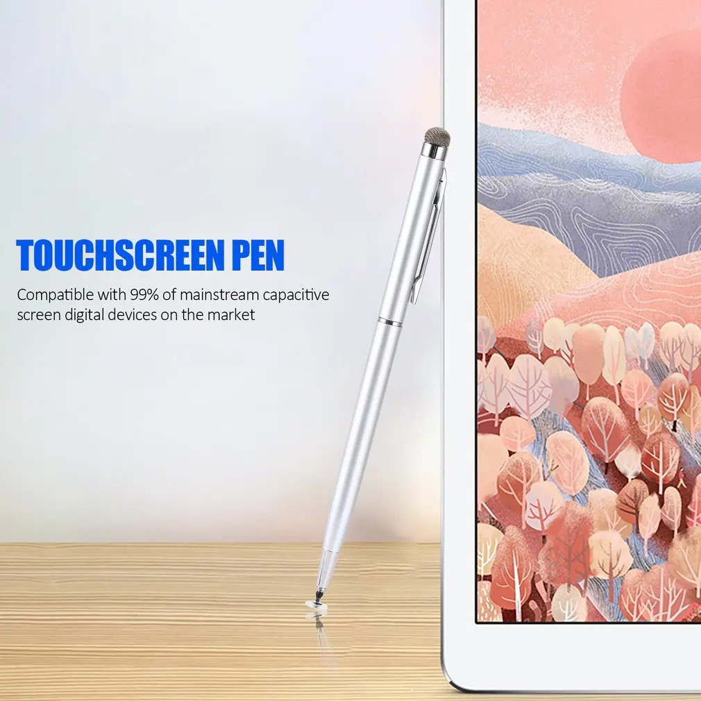 

Double Touch High-precision Ultra-fine Head Stylus Mobile Phone Tablet Touch Screen Pen Painting Touch Stylus