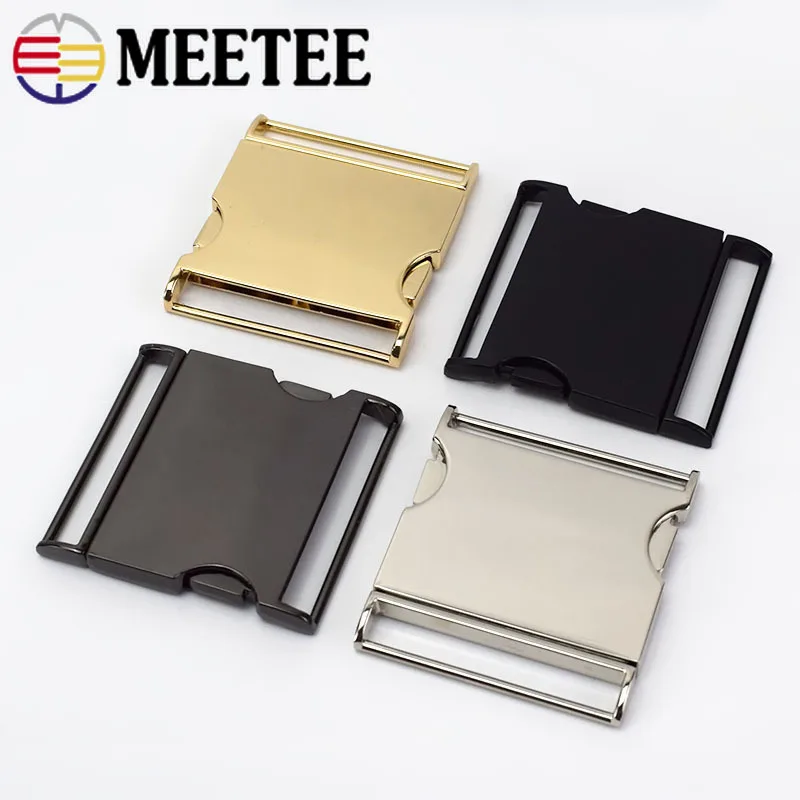 Meetee 1/2/4 шт. с быстросъемным ID27mm открытый металлический крючок для ношения на ремне для рюкзак поясные резинки весна пряжки изделия для шитья аксессуар AP353