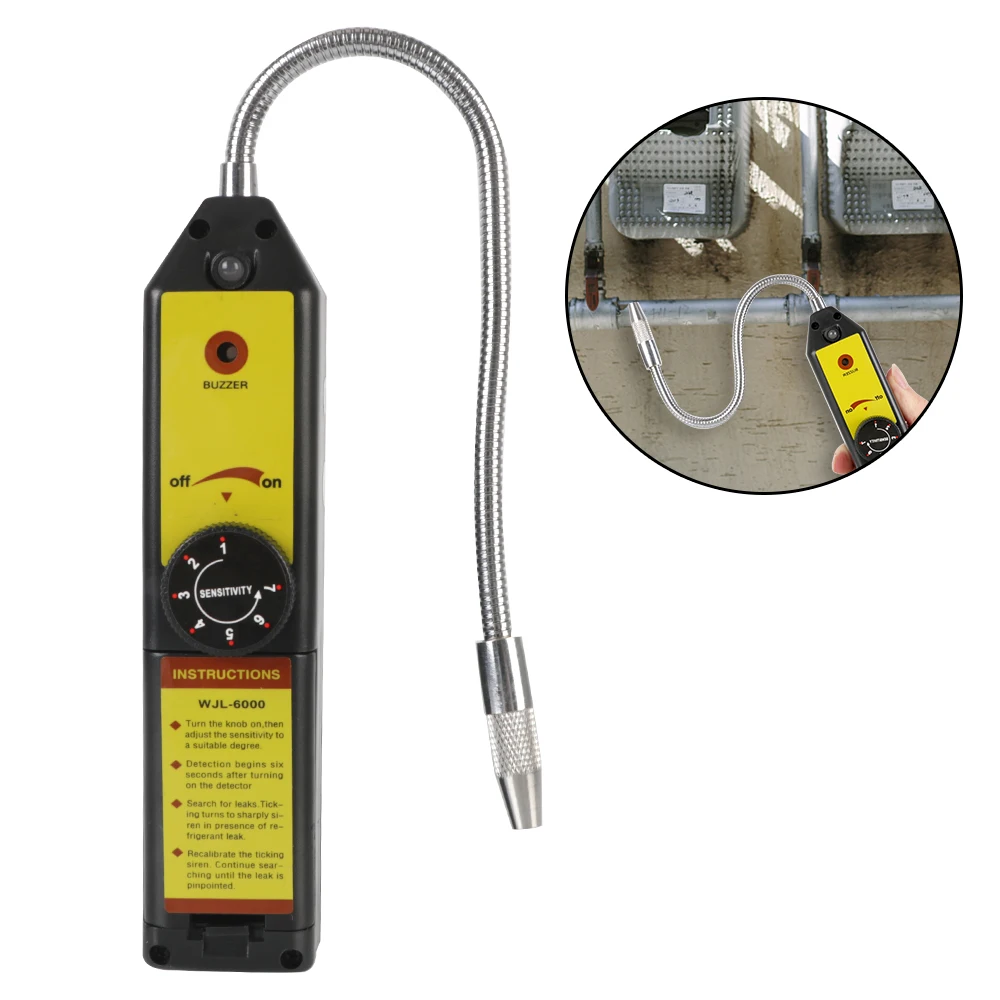 Кондиционер WJL-6000 автомобиля диагностические инструменты хладагент газовый