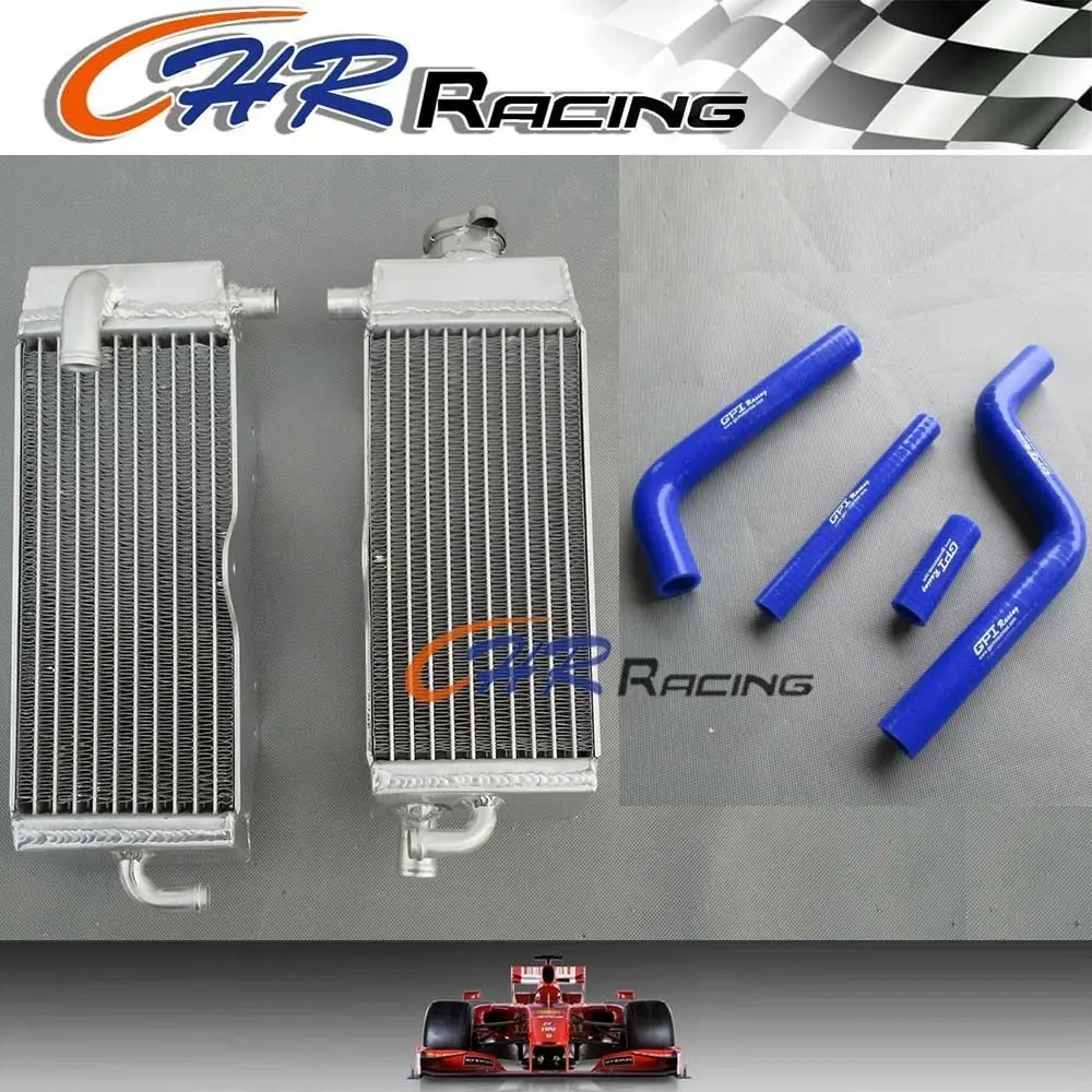 

aluminum radiator & silicone hose FOR Yamaha YZ125 1996-2001 97 98 99 2000 2001