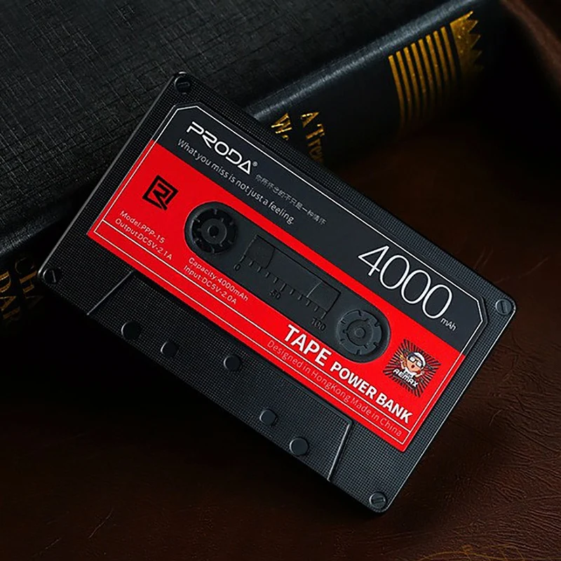 Блок питания Remax для мобильных телефонов ультратонкий внешний мини аккумулятор