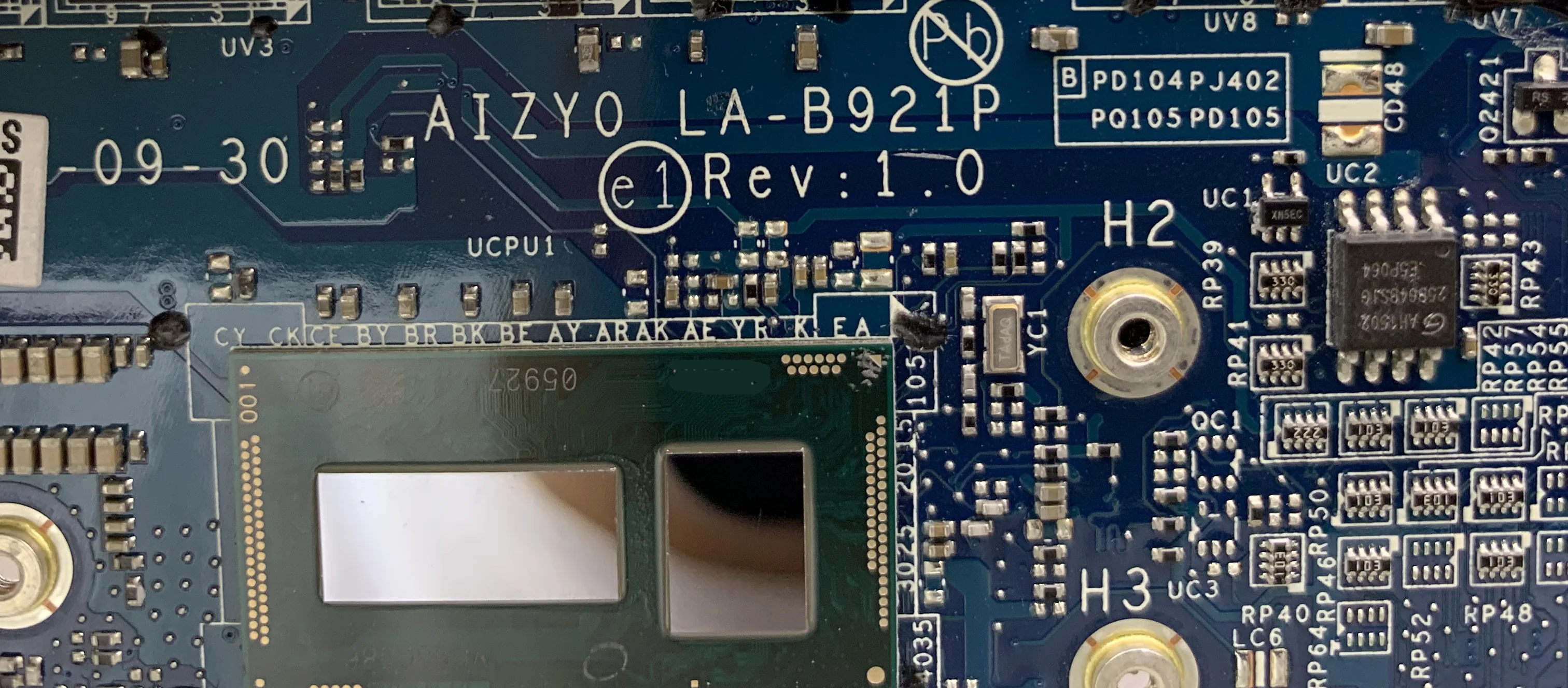 Billig KEFU LA-B921P Mothebroard Für Lenovo Yoga 3-1170 Yoga 3 11 Laptop Motherboard AIZY0 LA-B921P 4GB M-5Y10C CPU Getestet Original