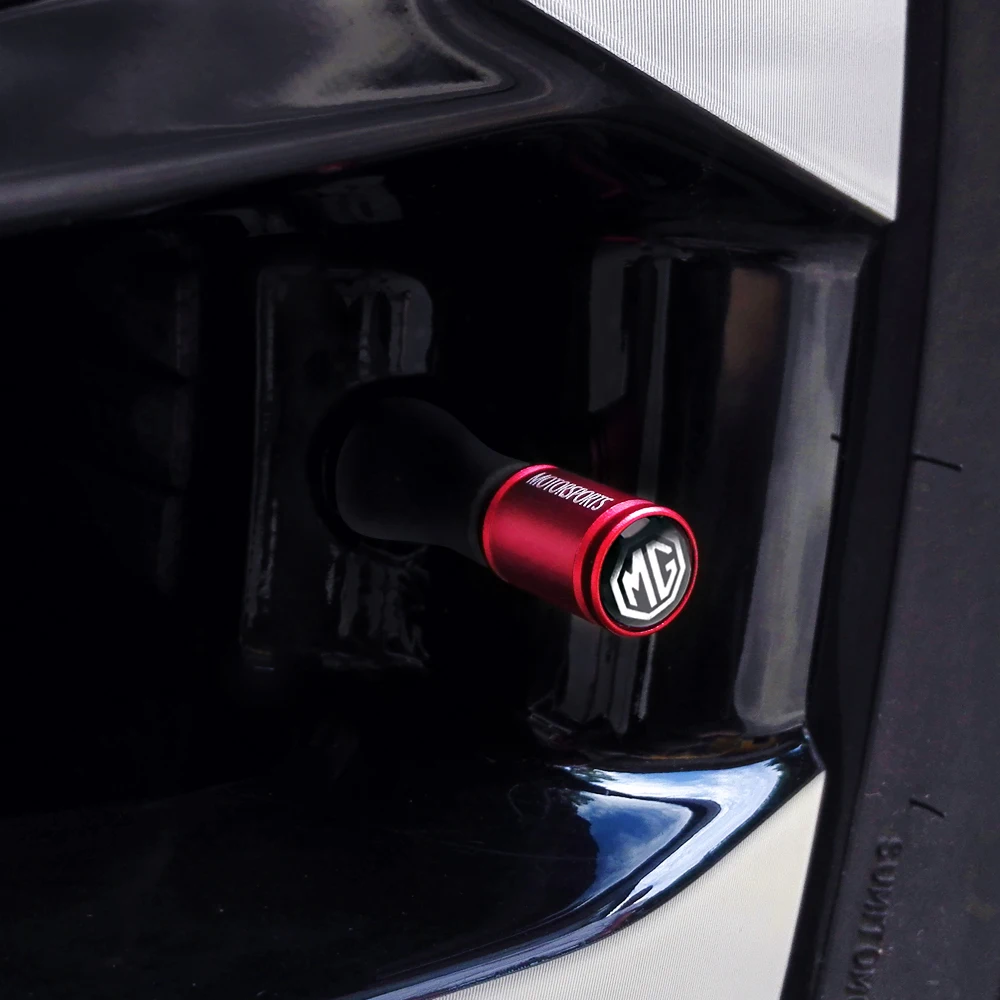 Стайлинг автомобиля колпачки клапанов автомобильных колес из нержавеющей стали