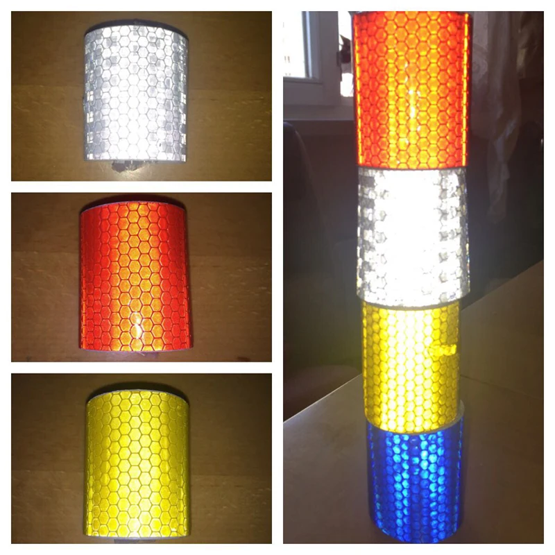 Светоотражающая лента для автомобиля 100x5 см|Светоотражающий материал| |