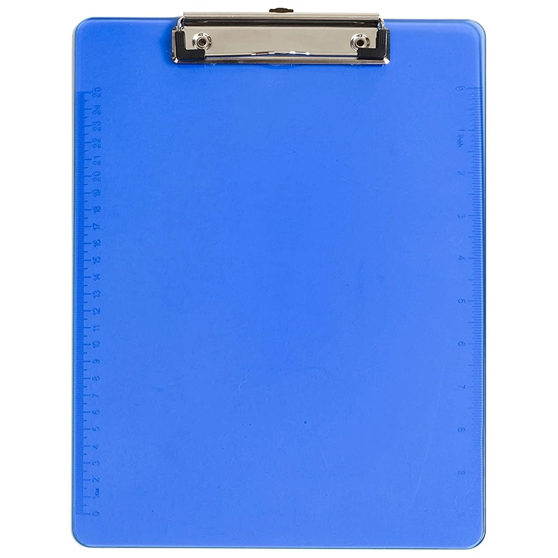 10 шт. А4 побежный цветной прозрачный пластиковый низкопрофильный зажим подходит