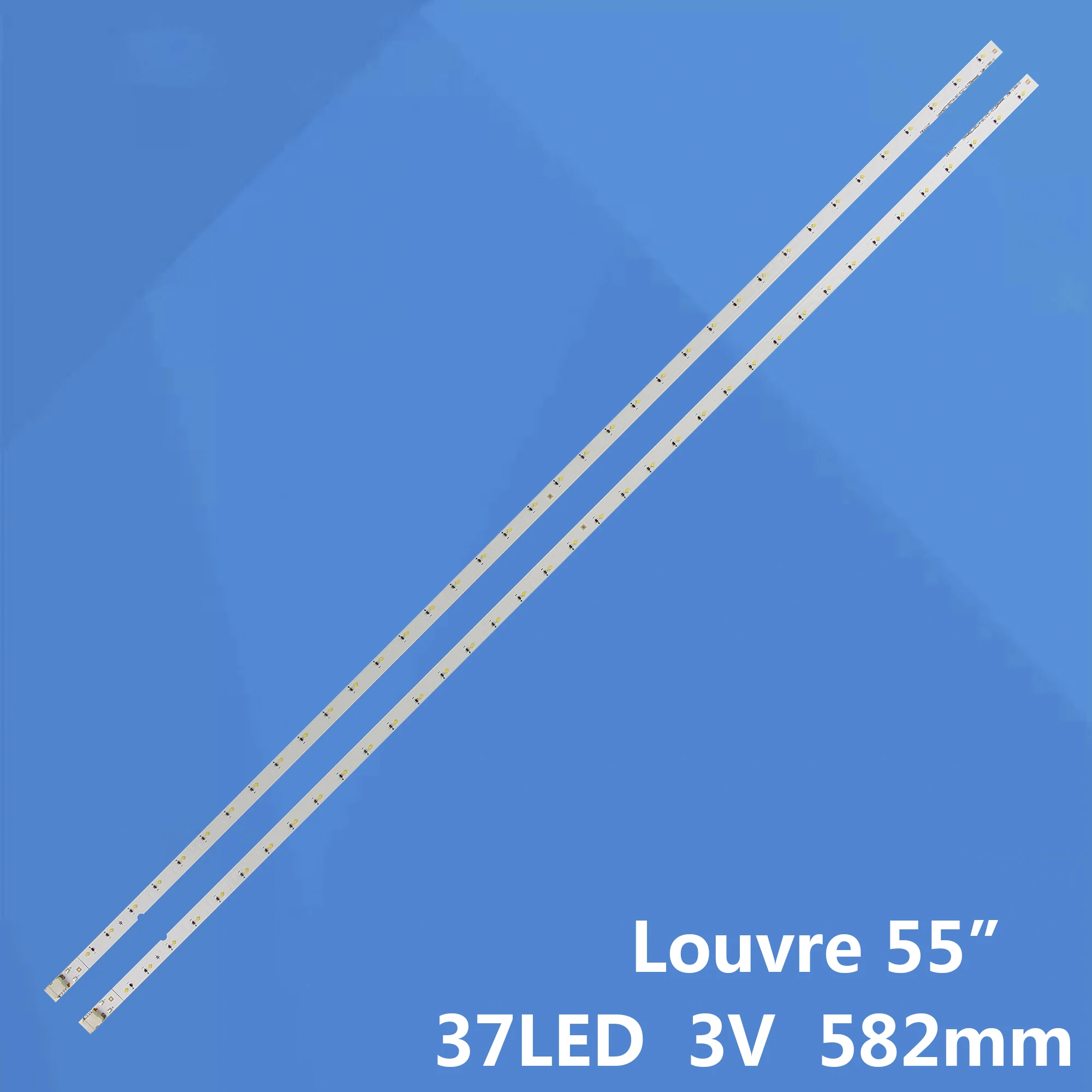 Новый комплект 2 шт. 37LED 583 мм Светодиодная лента для подсветки для Samsung UE55K5100 UESSK5100 UE55K5179 UE55K5170 UAS5K5300 UASSK5100 UNSSK5300