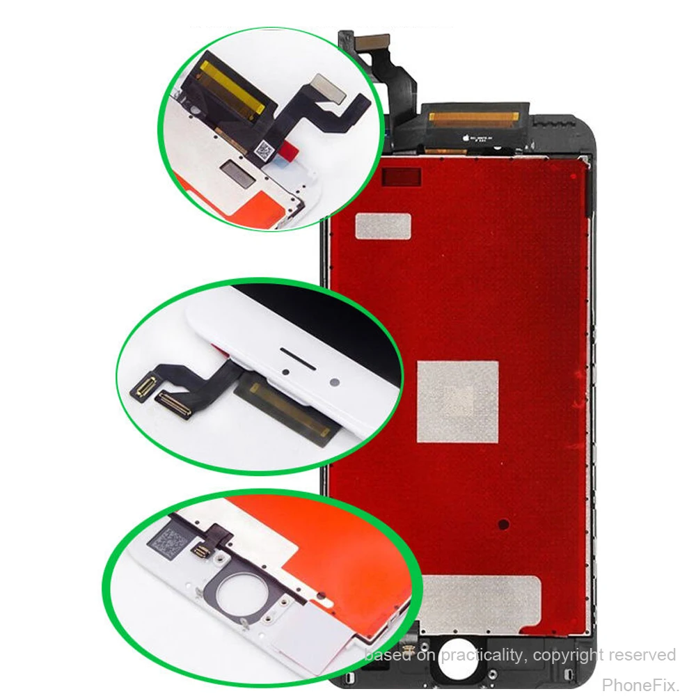 

10pcs/lot Grade AAA+++ For iPhone 6S 6S Plus 6G 6P LCD With 3D Force Touch Screen Digitizer Assembly Display No Dead Pixel