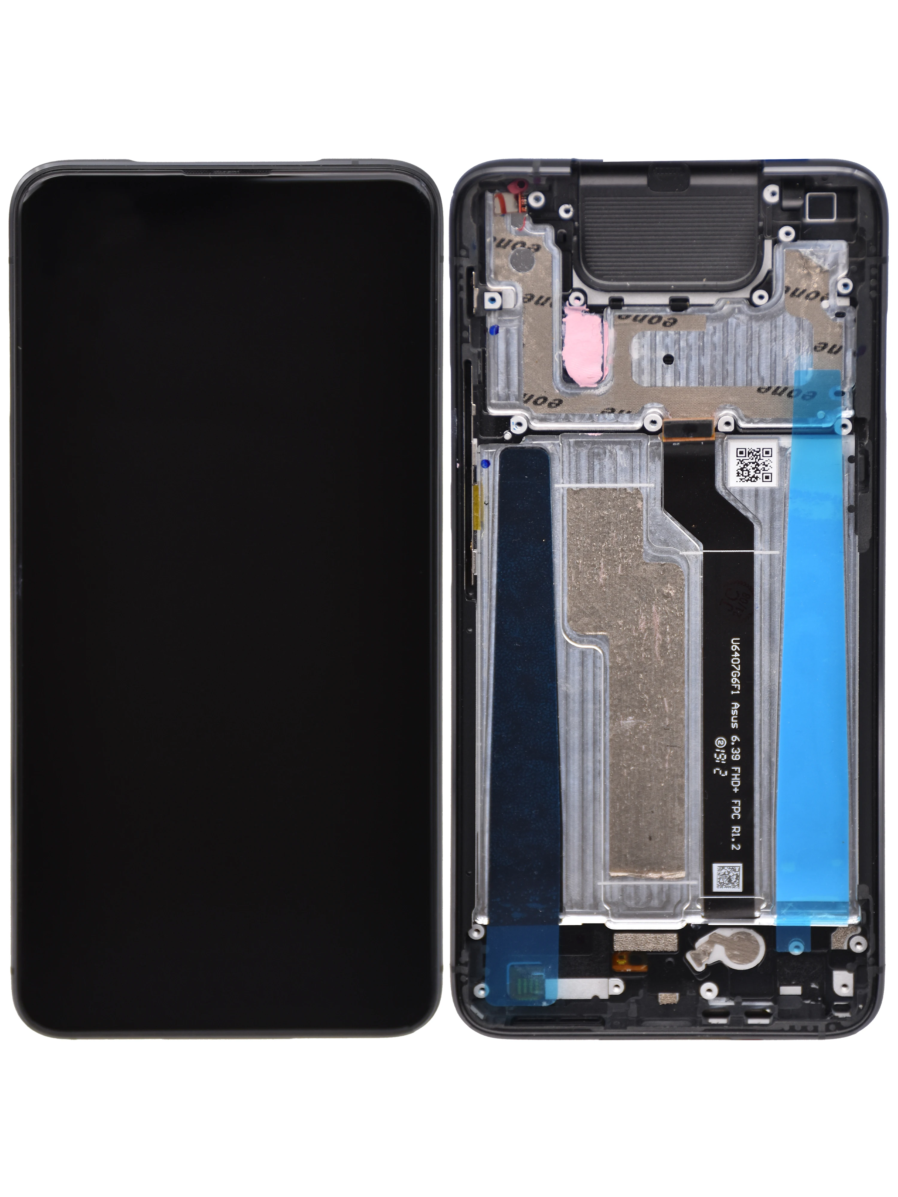 6.4&quotOriginal For ASUS Zenfone 6 ZS630KL LCD Touch Screen Digitizer Assembly Replacement for Zenfone6 LCD+Frame - купить по