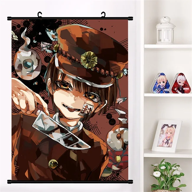 Q Аниме Туалет-Hanako-кун Jibaku Shounen аниме настенные настенный плакат отаку коллекция домашнего декора искусство подарок - Цвет: Q
