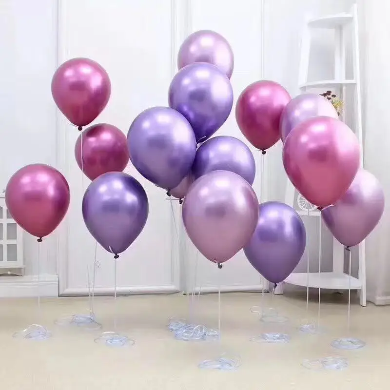

10 шт./12 дюймов, цветные гелиевые гвоздики