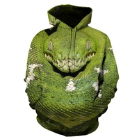 hot selling printed 3d animal graphic hoodie for men aesthetic oversized hoodie spring autumn fashion casual clothes male