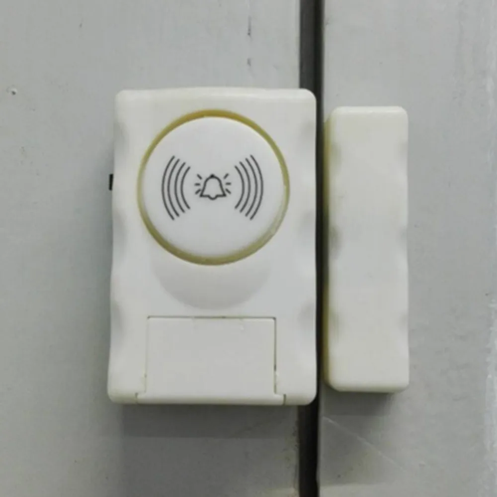 

Сигнализация Fuers Беспроводная для дома, система сигнализации на окна и двери, магнитный датчик, независимый беспроводной детектор открывания дверей