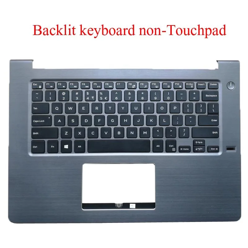 

Laptop Palmrest Backlit US keyboard For DELL For Vostro 14 5468 V5468 0D9GDC D9GDC Gray with English upper case new