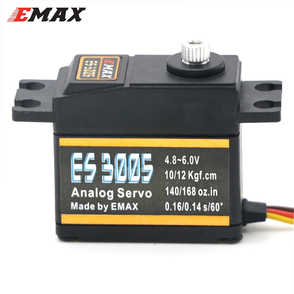 Emax ES3005 4 8 6 0 V 13 кг высокий крутящий момент металлическими шестернями