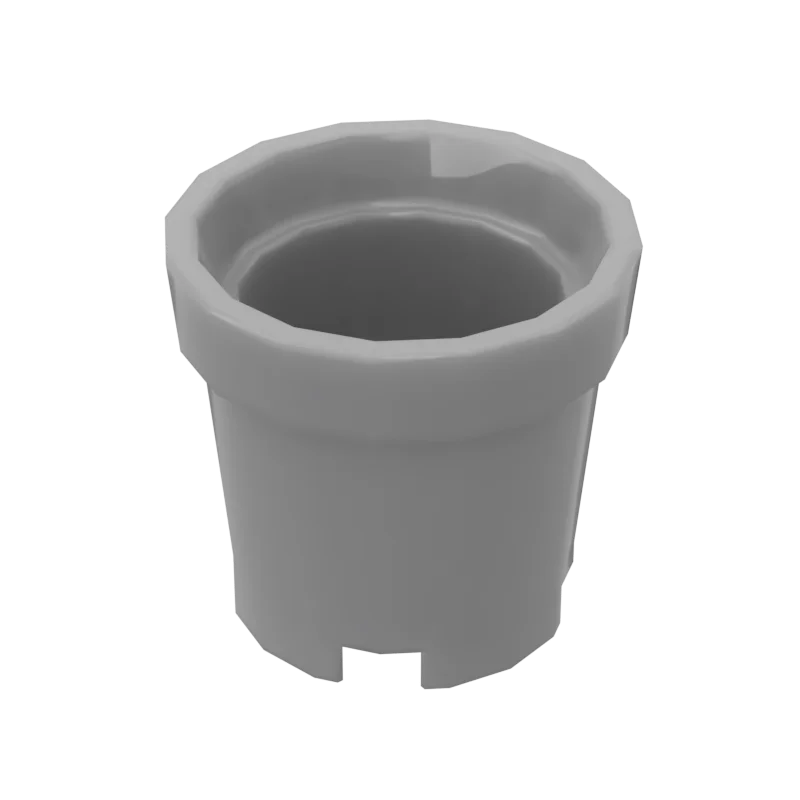 

10PCS MOC Blocks 18742 Flower Pot For Building Blocks Parts DIY Construction Classic Brand gift Toys For kid