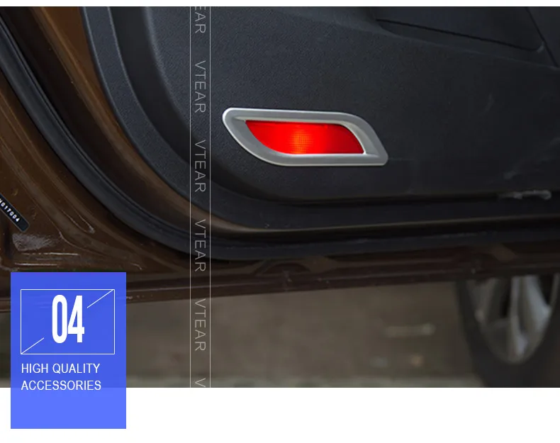 Vtear для Geely Atlas Emgrand NL-3 Proton X70, дверной светильник, рамка для интерьера, декоративный, приветственный светильник, накладка, полосы, Аксессуары