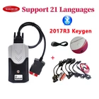 Сканер VCI 2021. R02017R3 Keygen с поддержкой Bluetooth, ds150e, CDP Pro, профессиональные диагностические инструменты