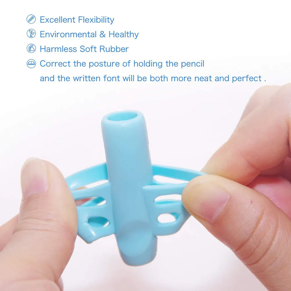 

1 Box Writing Grips Writing Aids Posture Correction Aids Pen Grips for Students