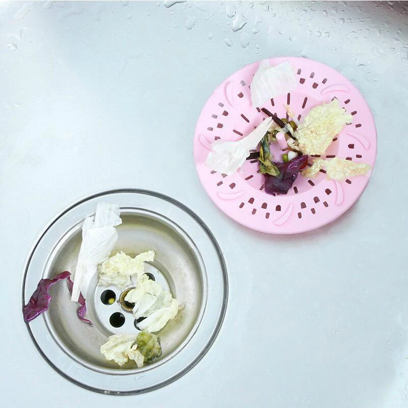 Силиконовый Фильтр для раковины аксессуары ванной комнаты Слив душа filtre против