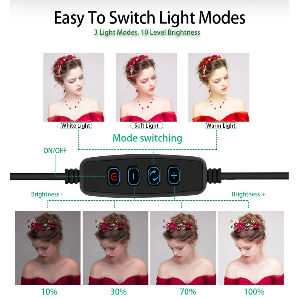Светодиодный GLE USB СВЕТОДИОДНЫЙ торшер для мобильного телефона с регулируемой