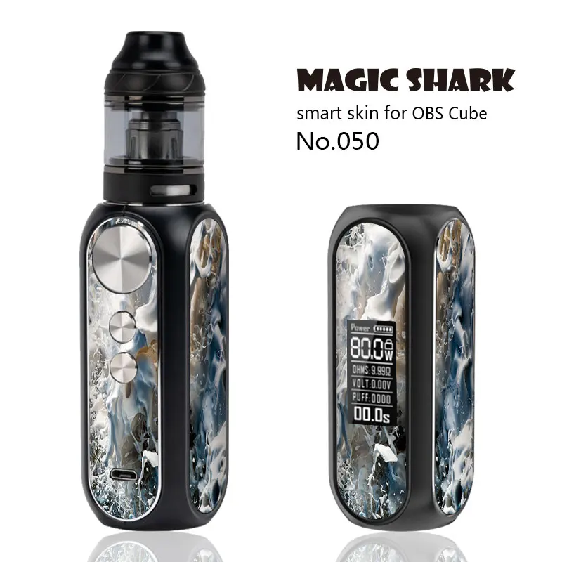 Деньги Доллар дерева принт череп граффити Vape Pod Стикеры чехол Крышка Обёрточная