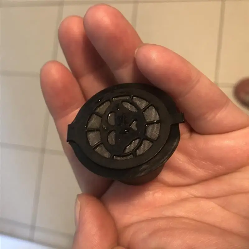 

2/5Pcs Reusable Coffee Capsule Filter Set With Spoon Brush Refillable Coffee Filter Baskets With Stainless Steel Mesh Pod Cup