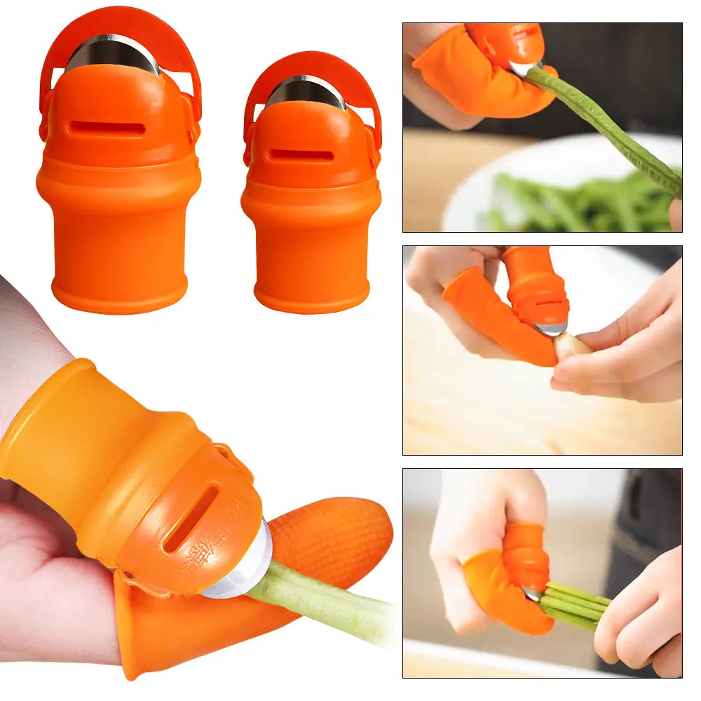 

1 пара, силиконовый нож для большого пальца