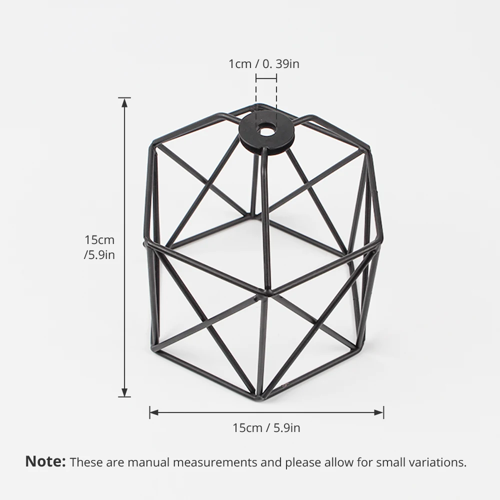 Абажур для потолосветильник светильника лампа в металлическом корпусе стиле