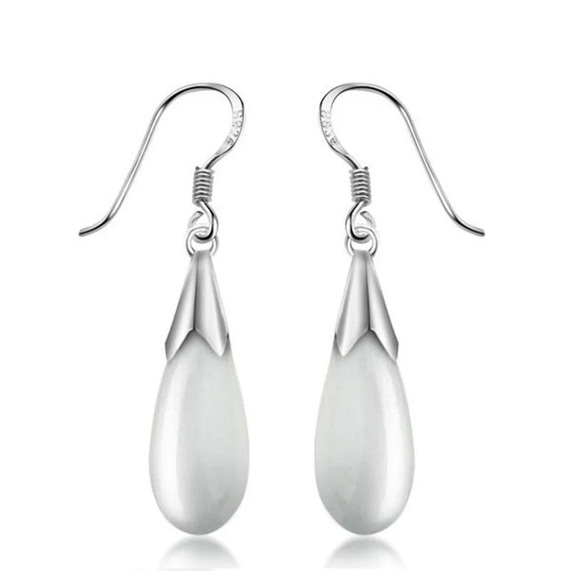 Новые модные женские свадебные ювелирные изделия Висячие серьги европейский