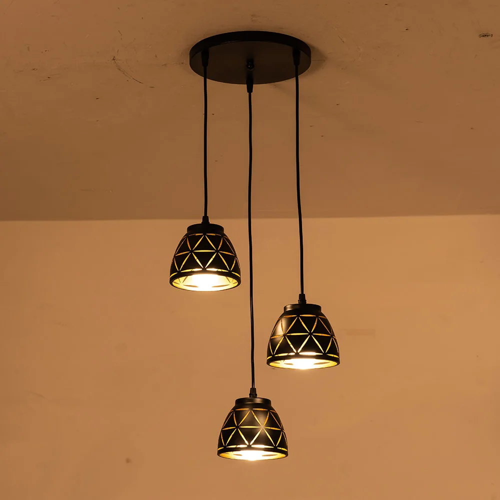 Lámpara colgante de estilo nórdico para comedor, luz LED E27 para decoración de estudio, cocina, Bar y restaurante