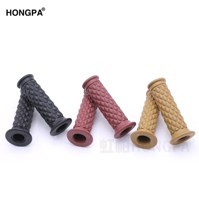 Ретро moto grip классические части скутера винтажные 7/8 &quot22 мм мотоциклетные ручки