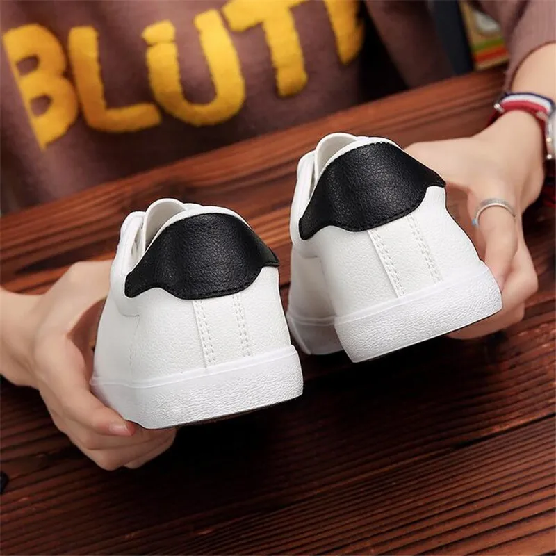 Весна 2020 мужская белая повседневная обувь дышащая спортивная носимая